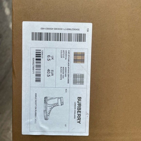 Burberry high top sneakers - Picture 7 of 7